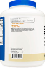 Load image into Gallery viewer, Nutricost Casein Protein Powder 5lb Vanilla - Micellar Casein, Gluten Free, Non-GMO
