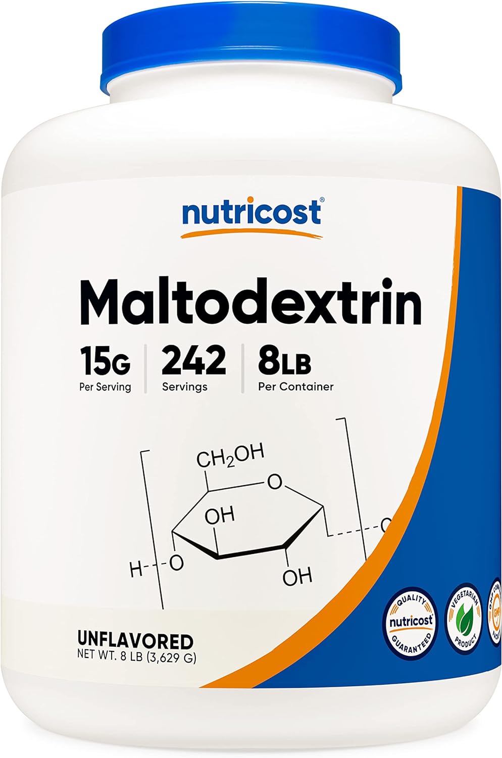 Nutricost Maltodextrin Powder 8LBS - Gluten Free, Non-GMO