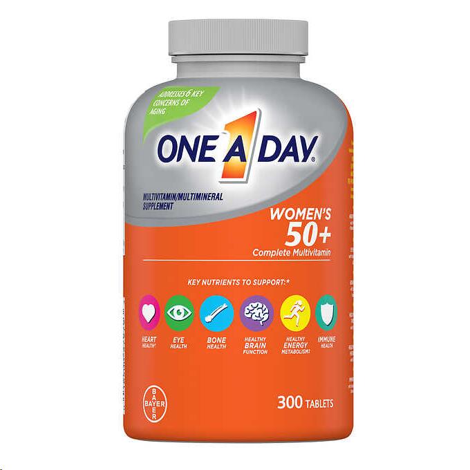 One A Day Women's 50+ Healthy Advantage Multivitamin, 300 Tablets