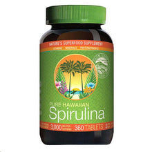 Load image into Gallery viewer, Pure Hawaiian Spirulina 3000 mg., 360 Tablets
