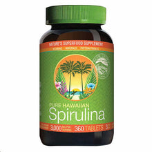 Load image into Gallery viewer, Pure Hawaiian Spirulina 3000 mg., 360 Tablets
